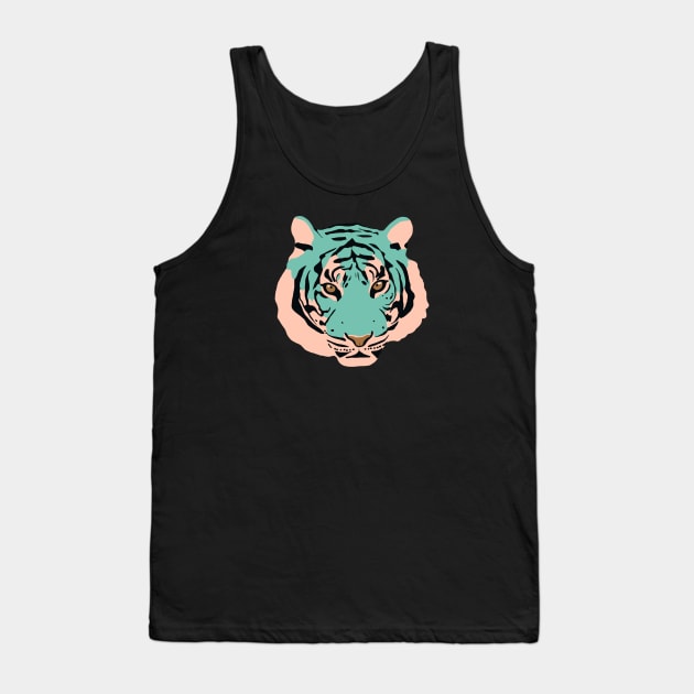 Tiger Tank Top by ElviaMontemayor